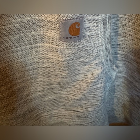 CARHART BRAND PULL OVER HOODED TOP WITH FRONT KANGAROO POCKETS. EUC LIKE NEW. - Picture 2 of 9